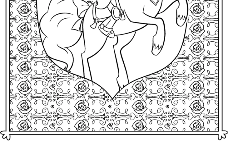 Nella The Princess Knight Coloring Pages Nella The Princess Knight Coloring Page