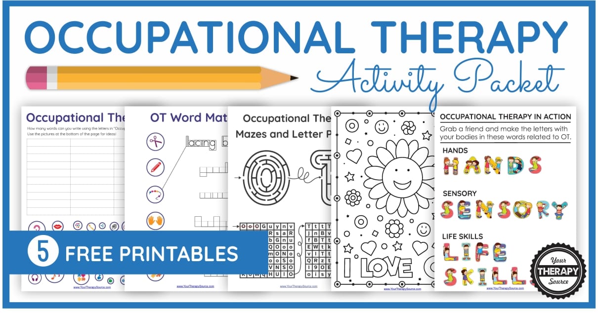 occupational therapy coloring pages