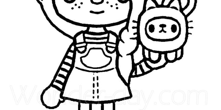 Toca Boca Characters Coloring Pages Toca Boca Coloring Pages Nari