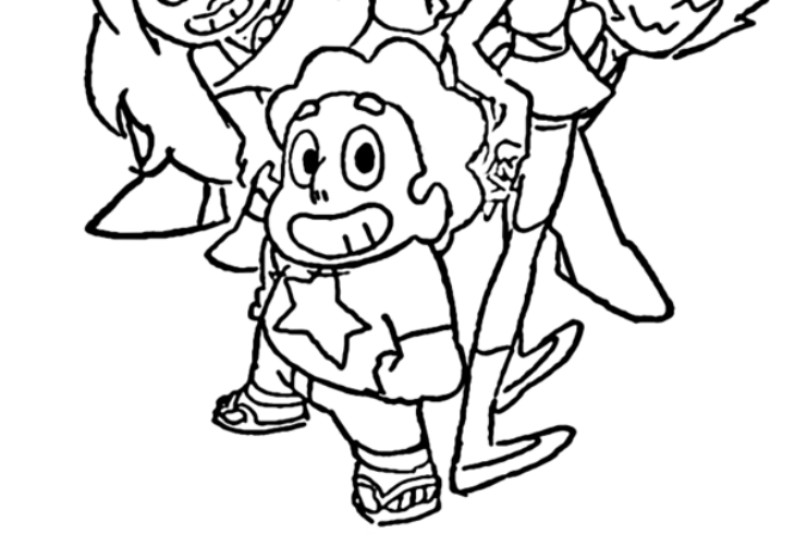 Coloring Pages Steven Universe Steven Universe Coloring Pages Jasper Print Cartoon Color Coloringpages101 Coloringtop 800px 46kb