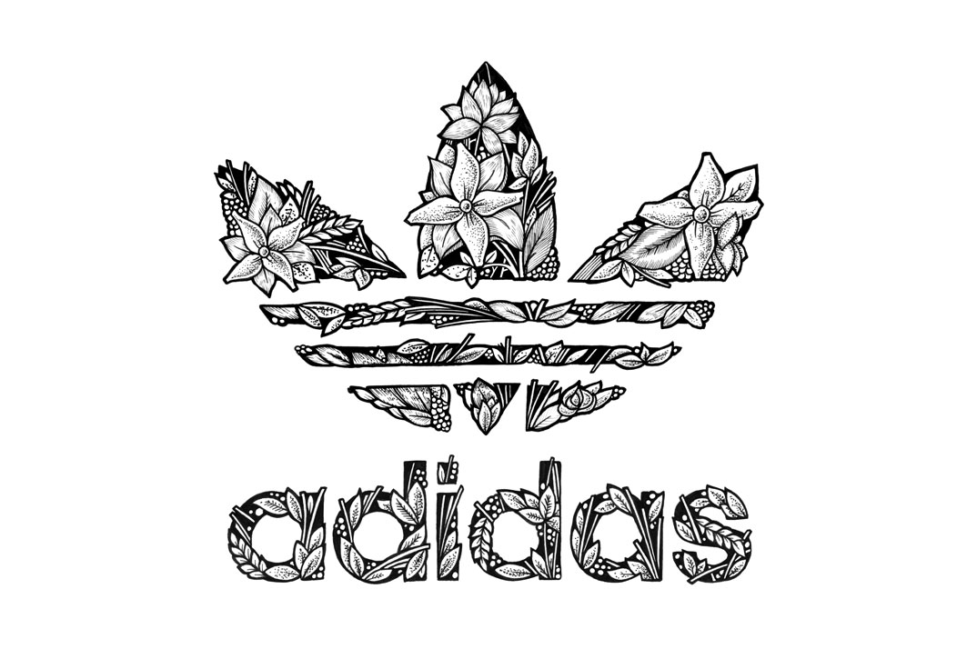 adidas coloring page