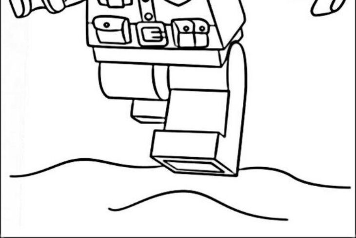 Lego Police Coloring Page Lego City Coloring Page