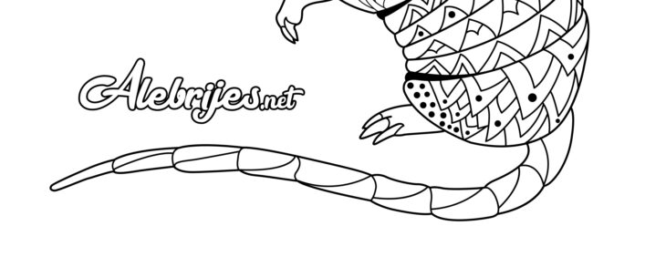 Alebrijes Coloring Pages Pdf Dibujos Para Dibujar De Alebrijes