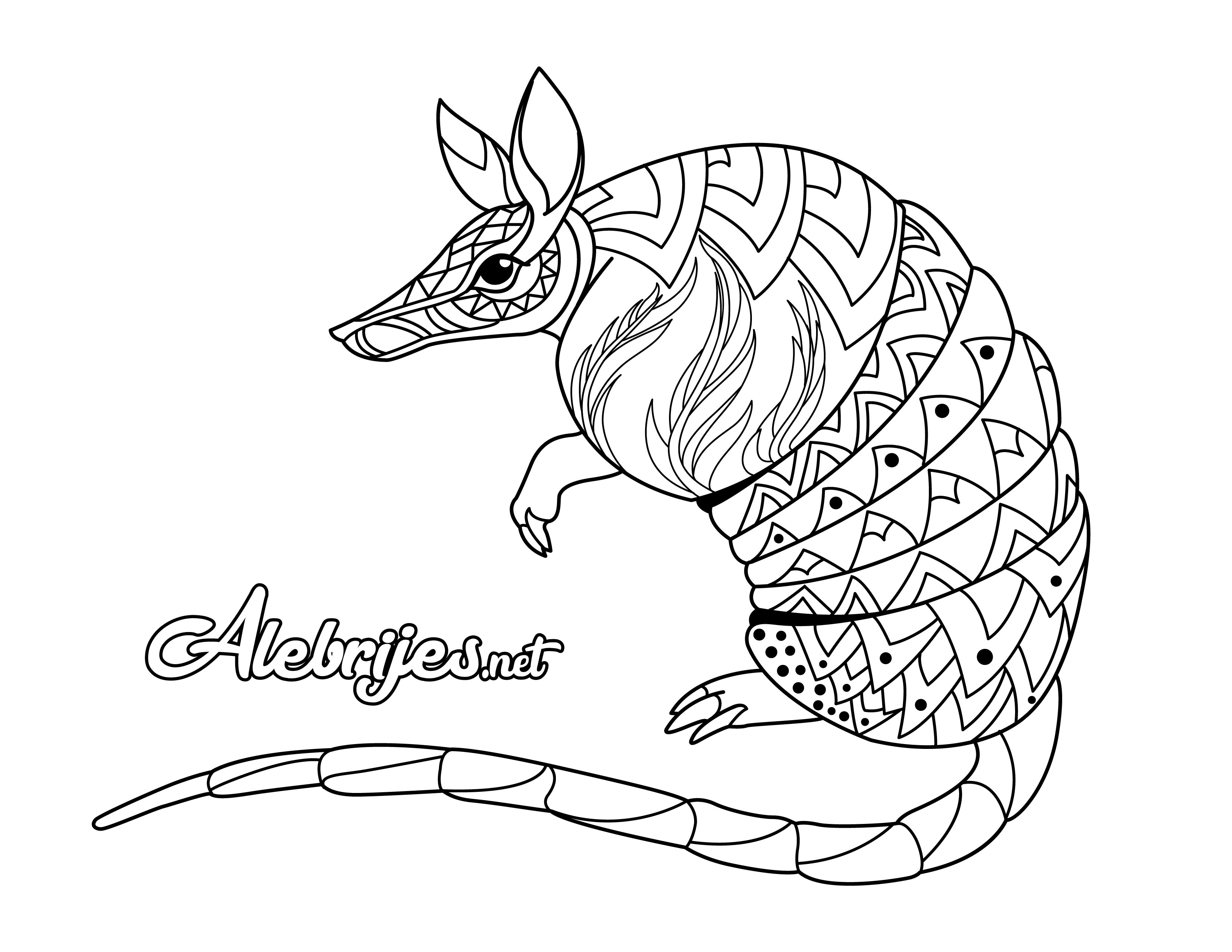 Printable Alebrijes Coloring Pages