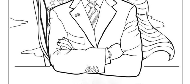 Joe Biden Coloring Page Joe Biden Coloring Page Download And Print For Free