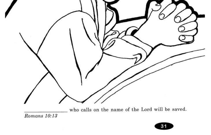 Praying Coloring Page Coloring Pages Praying Coloring Page 03 (peoples > Angel)