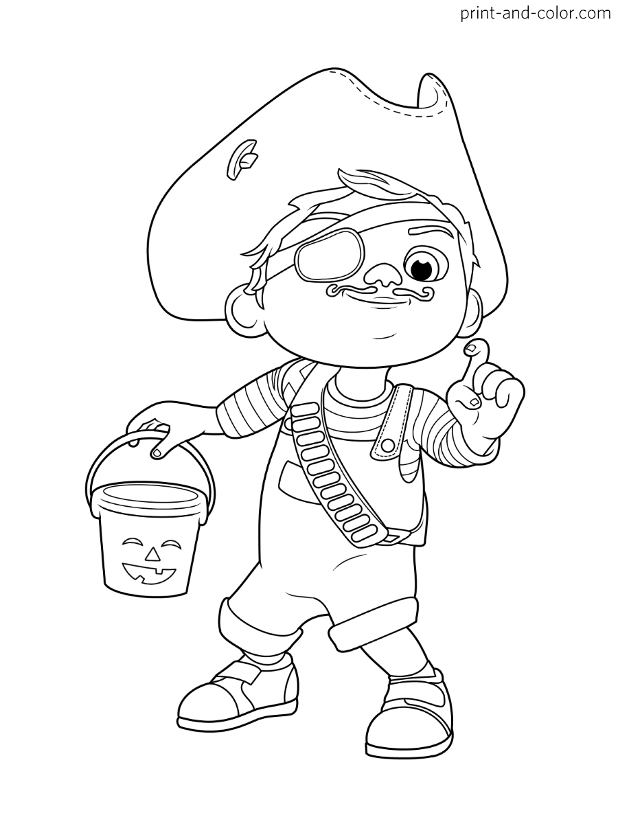 cocomelon characters coloring pages