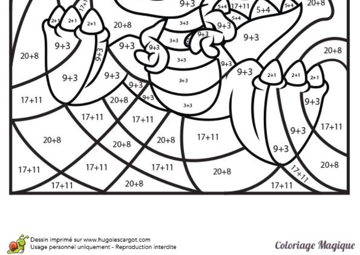 Coloriage Magique 5eme Maths 24+ Coloriages Magiques Ce1 ã Imprimer