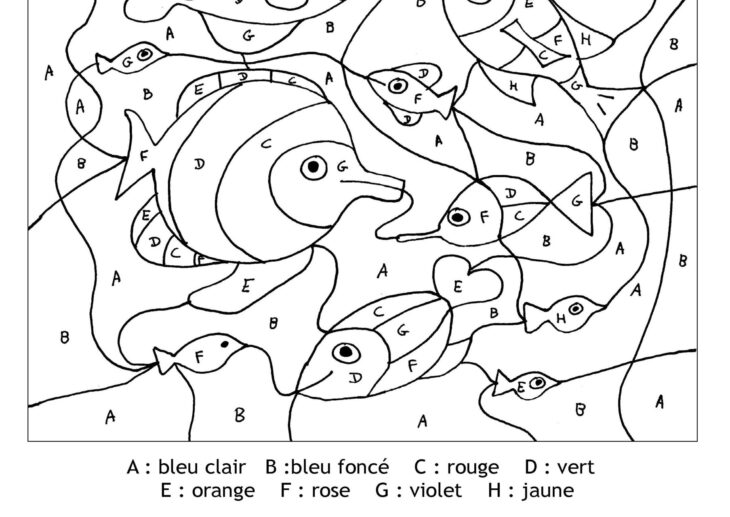 Coloriage Magique 1 A 4 Coloriage Magique Table De Multiplication 4