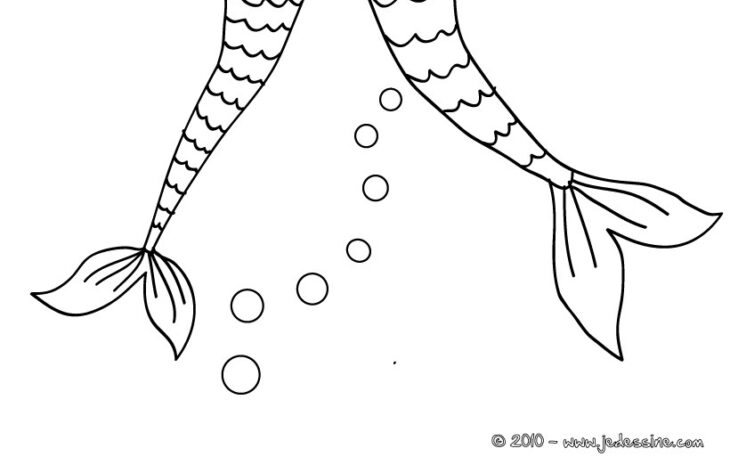 view coloriage sirene pics