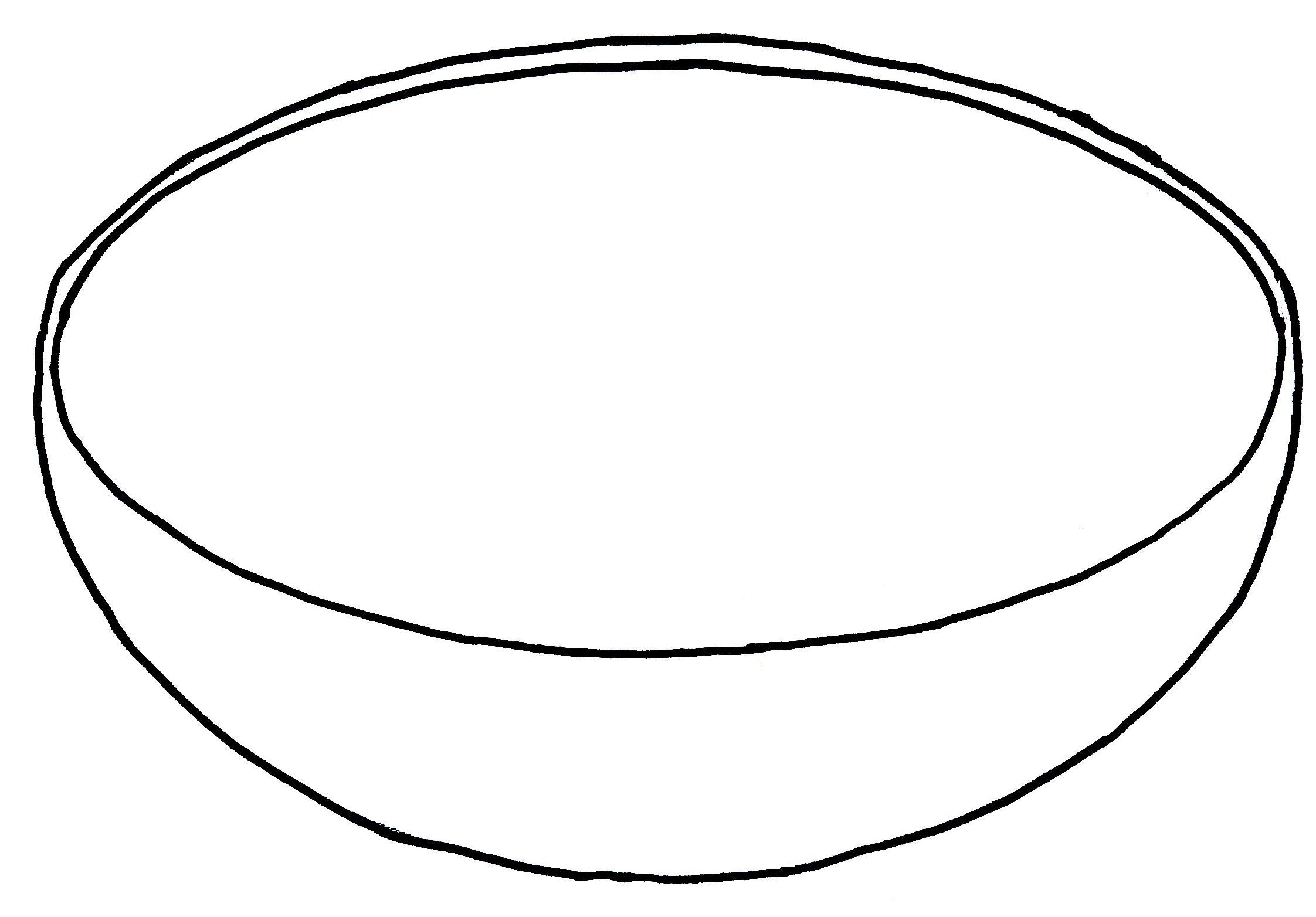 mixing bowl coloring page