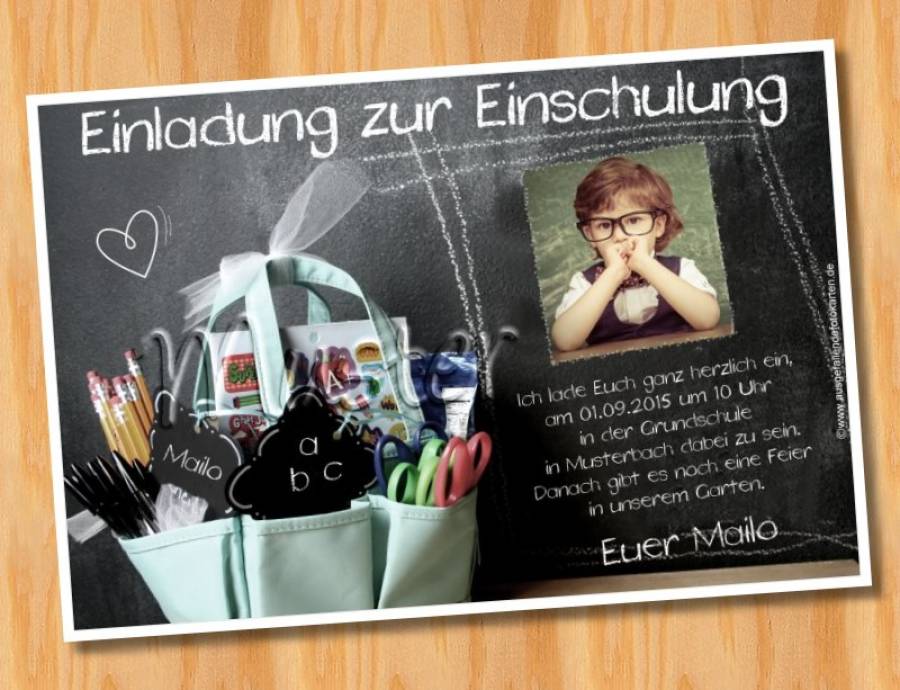 einladung einschulung