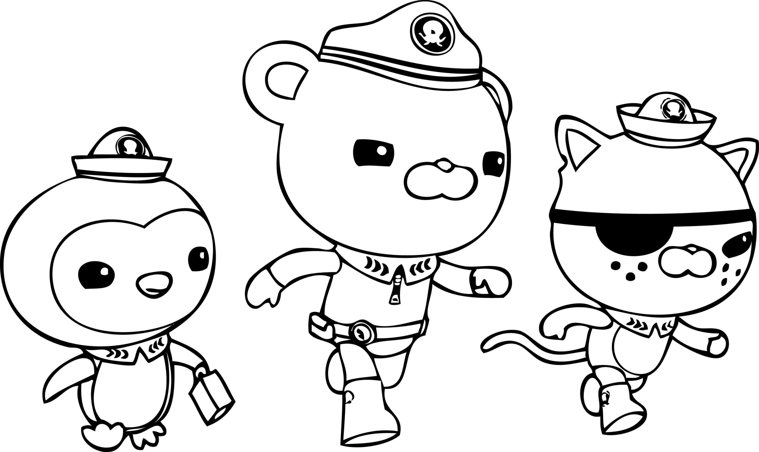 octonauts coloring pages pdf