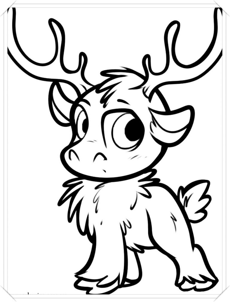 sven frozen coloring pages