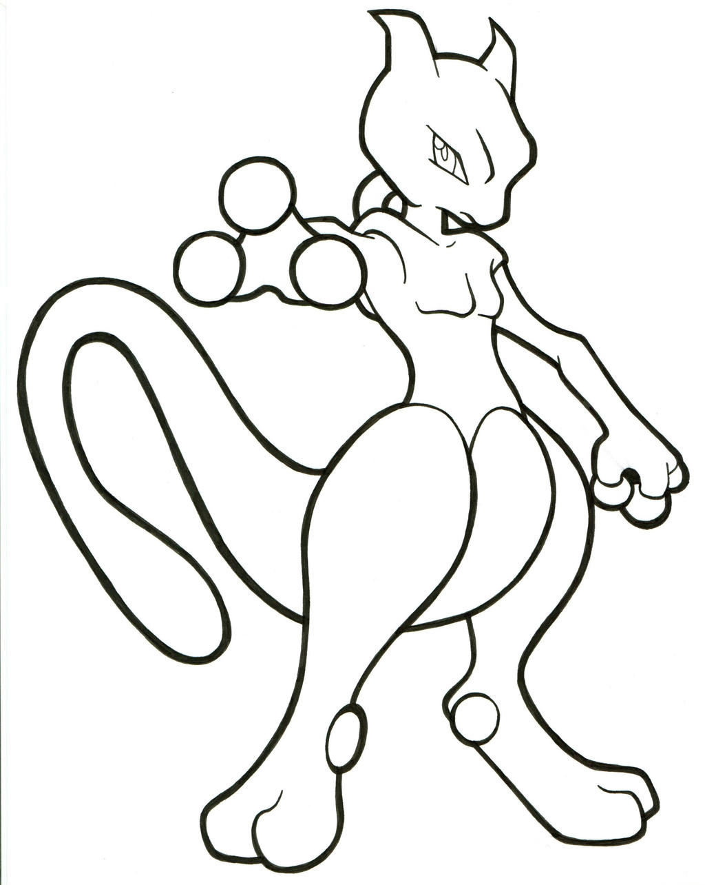 29 best ideas for coloring | Mewtwo Coloring Pages