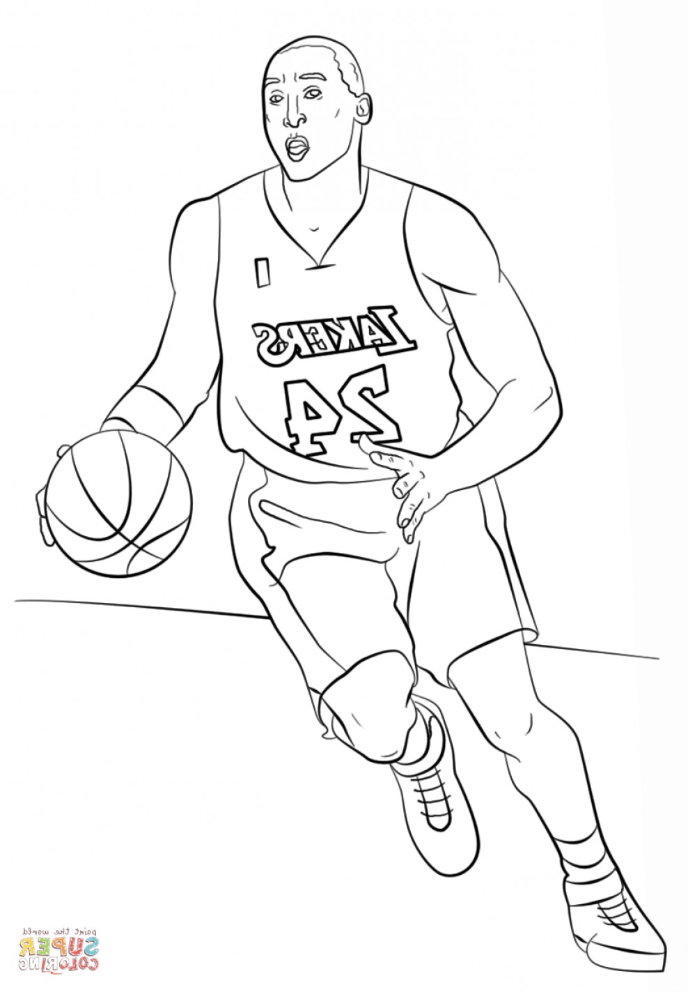 Michael Jordan Coloring Pages at GetColorings.com | Free printable