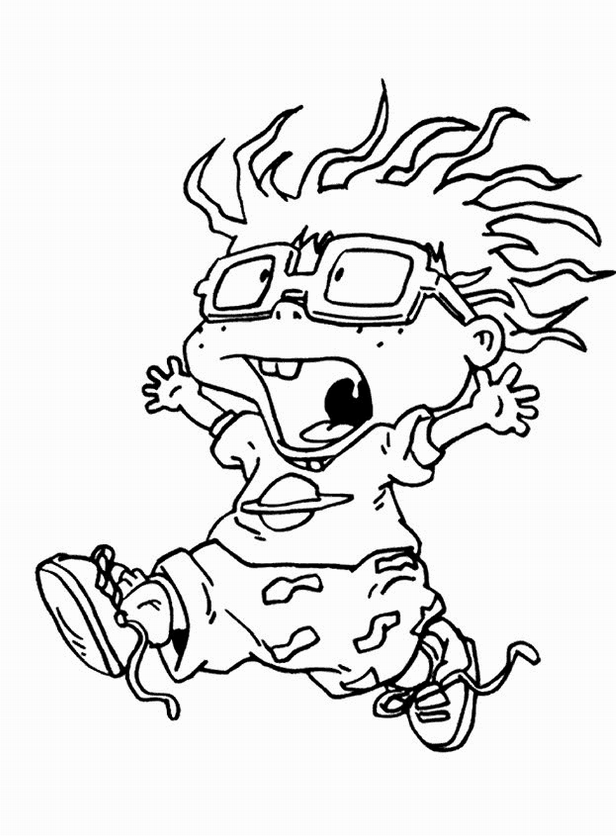 coloring pages rugrats