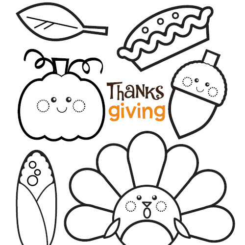 i am thankful coloring page