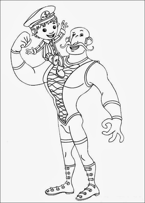 sandman coloring page