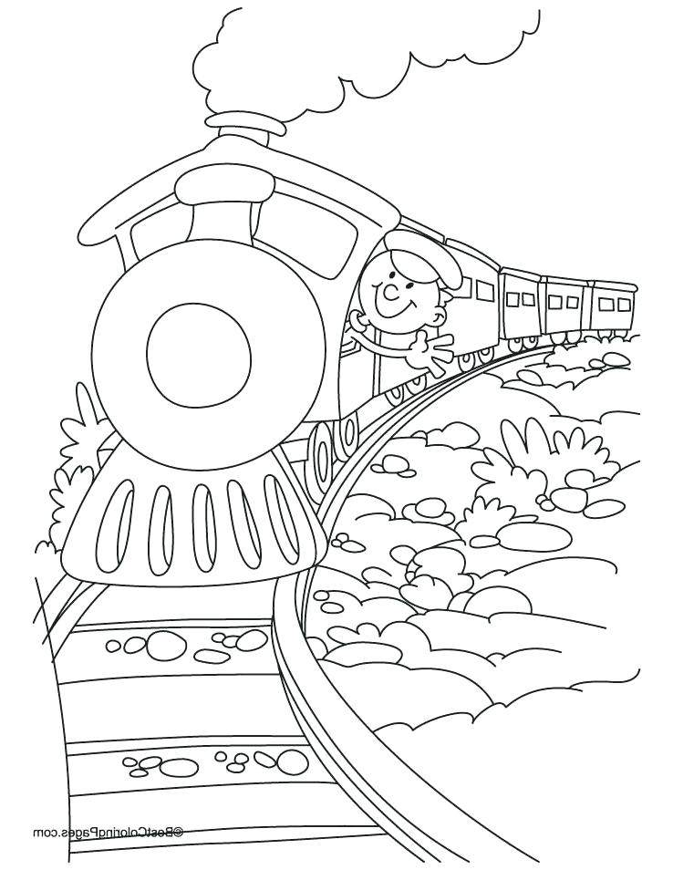 train car coloring pages