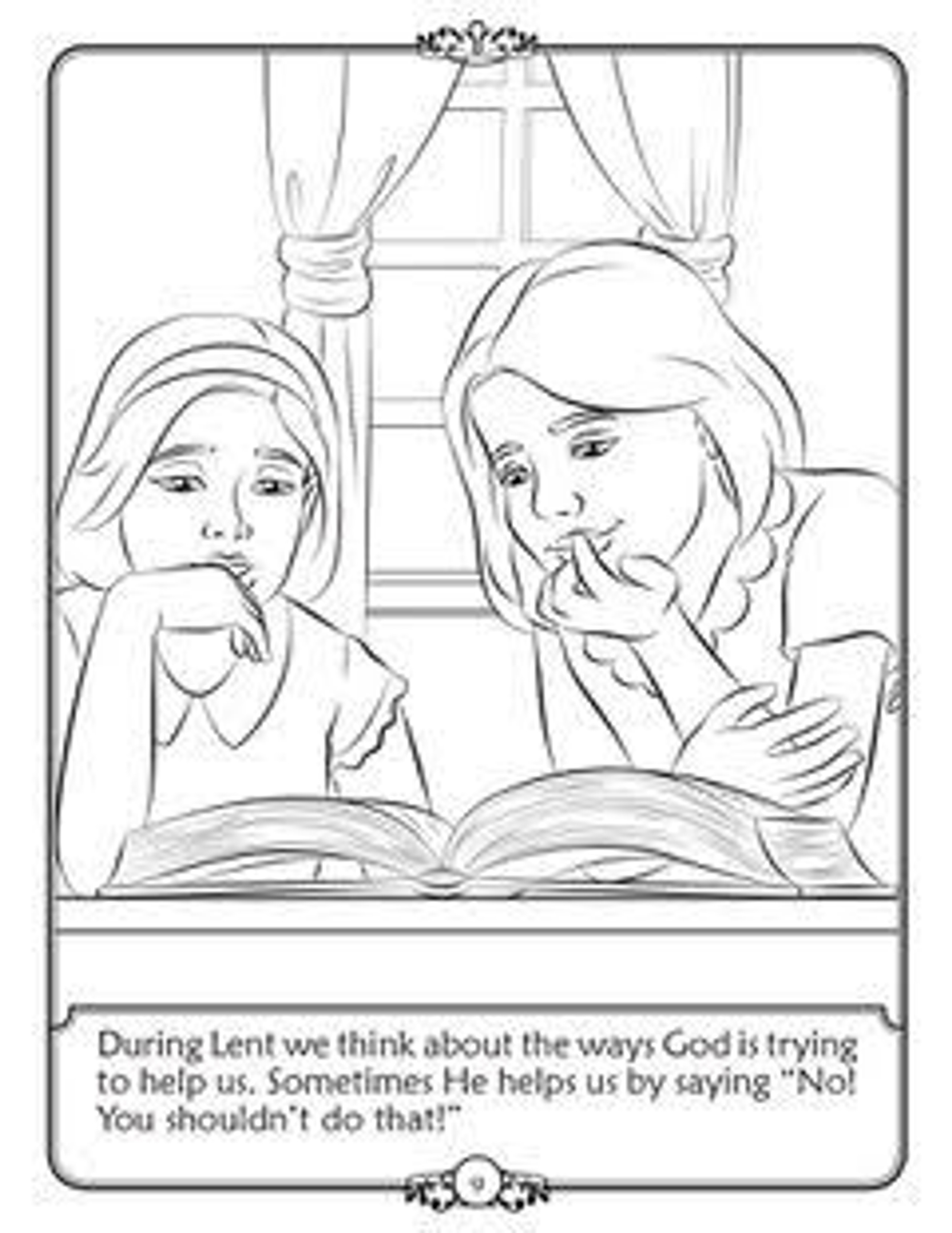 What is Lent? Coloring Book