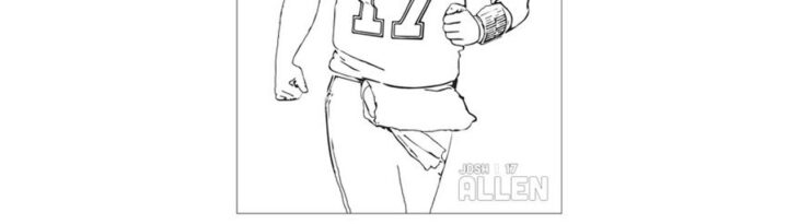 Buffalo Bills Coloring Pages Free Coloring Nfl Bills Buffalo Pages Printable