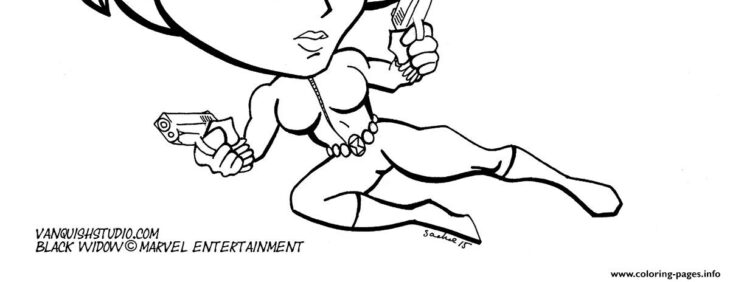 Black Widow Coloring Pages Black Widow Coloring Pages By Jet2022