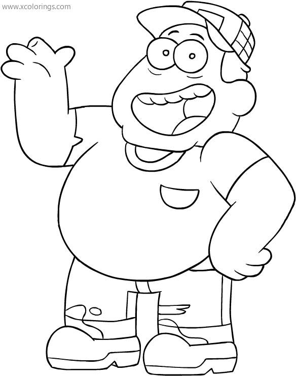 big city greens coloring pages printable