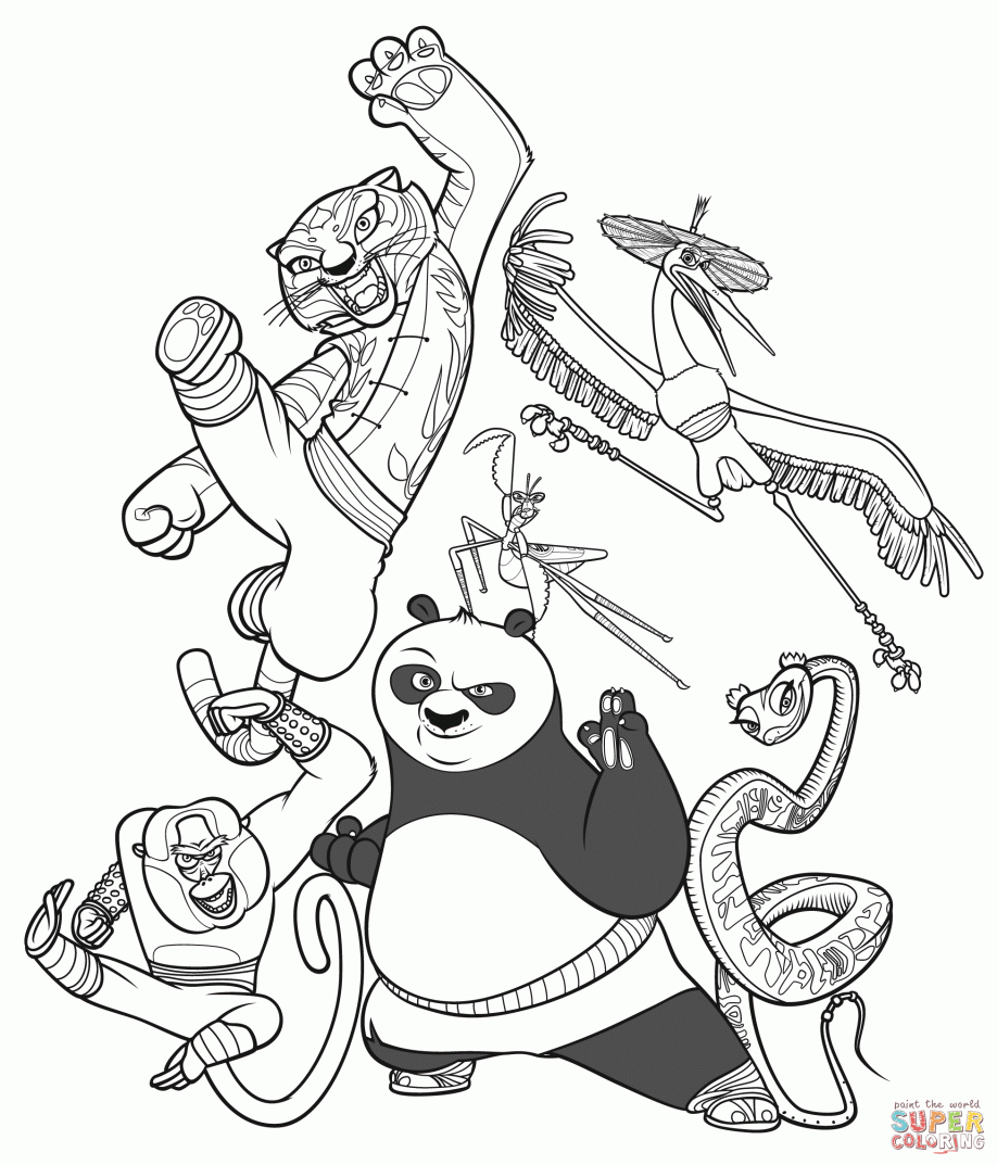 red panda disney coloring page