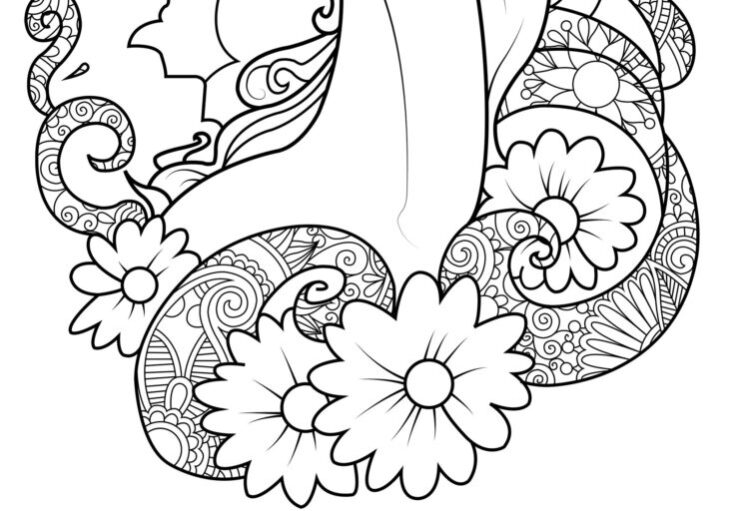 Unicorn Mermaid Coloring Pages Printable Mermaid And Unicorn Coloring Pages