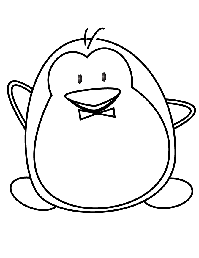 tacky the penguin coloring pages