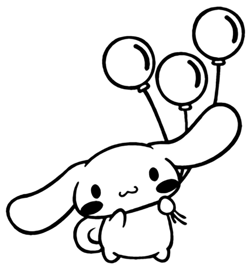 cinnamoroll coloring pages