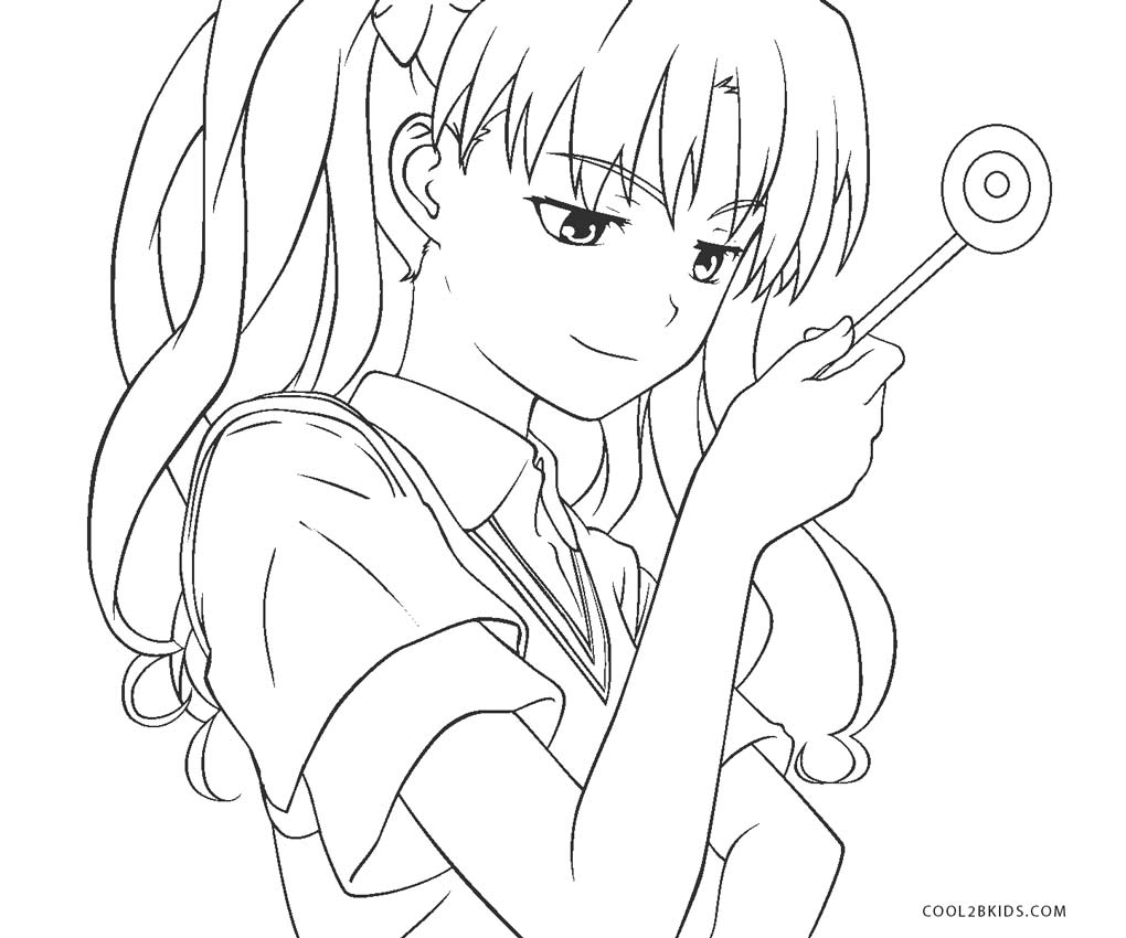 coloriage en ligne anime