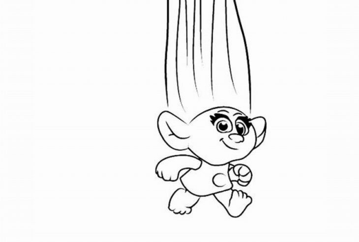 Easy Trolls Coloring Pages Trolls Coloring Pages Printable Getcolorings Appealing Dreamworks