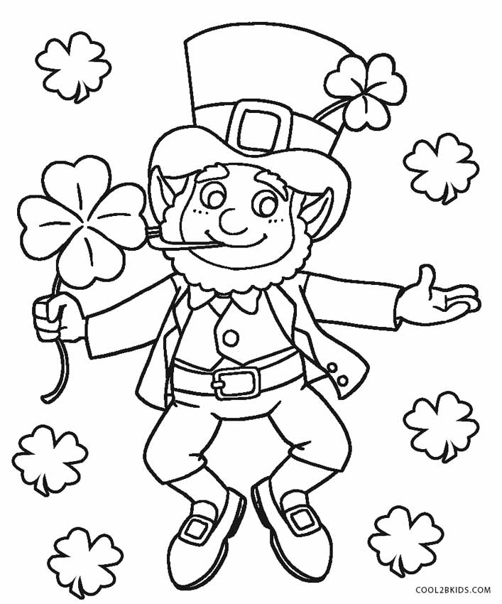 Printable Picture Of A Leprechaun - Printable Word Searches