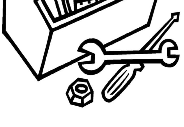 Tool Coloring Page Tool Coloring Pages