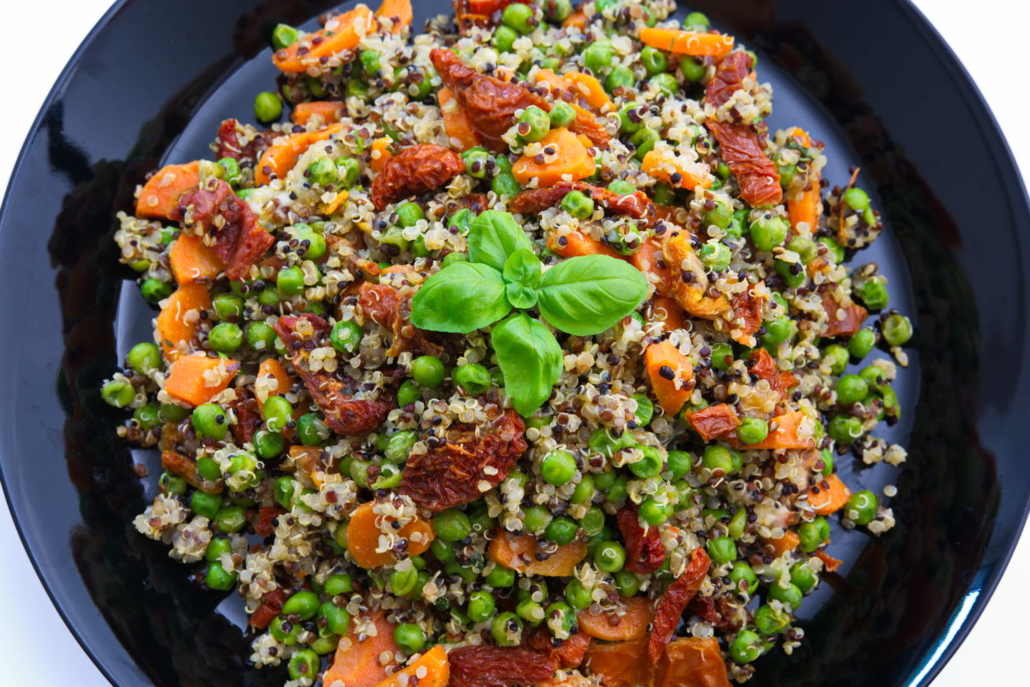 quinoa gemause pfanne