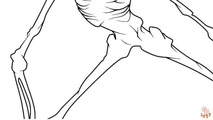 Sirenhead Coloring Pages Siren Head Coloring Pages