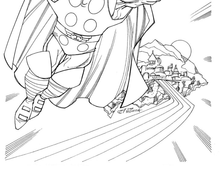 Thor Color Pages 20+ Free Printable Thor Coloring Pages