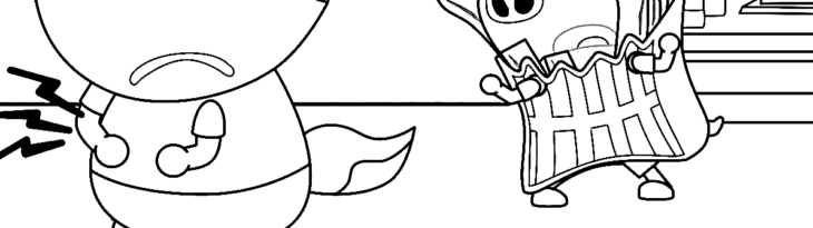 Wolfoo Printable Coloring Pages Wolfoo Annoyed Because He Was Not Invited To Play Coloring Page