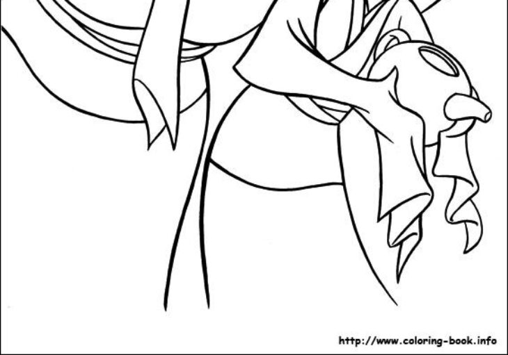 Mulan Color Pages Mulan Pages Coloring Printable