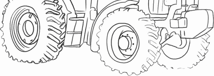 Dessin De Tracteur A Colorier Et A Imprimer Tracteur à Colorier