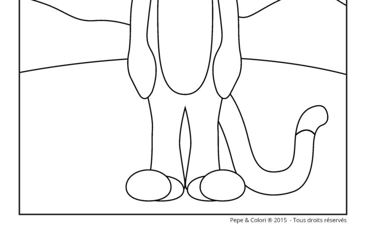 Coloriage Gratuit En Ligne A Imprimer 9 Simple Coloriage Difficile D'animaux Stock