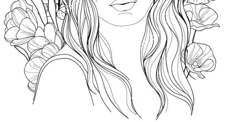 Coloring Pages Of Faces Coloring Book Pdf Download