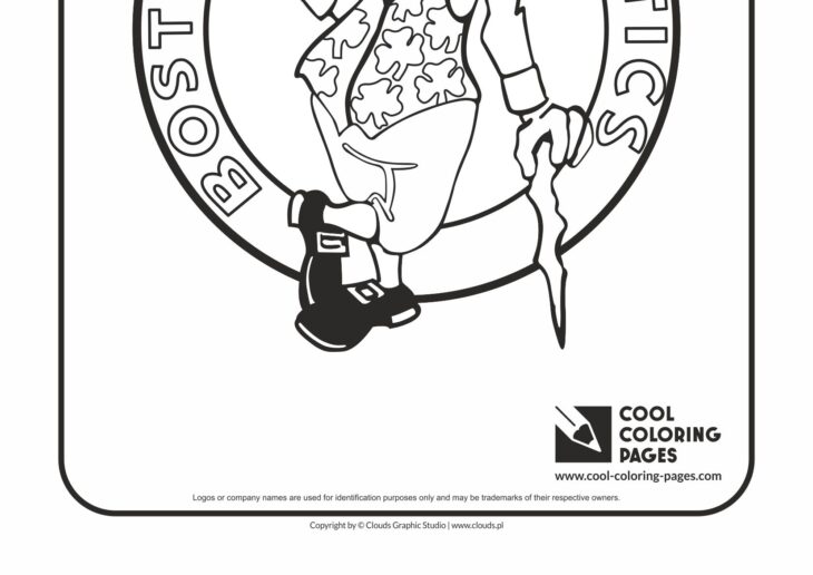 Nba Logos Coloring Pages Nba Logo Coloring Pages