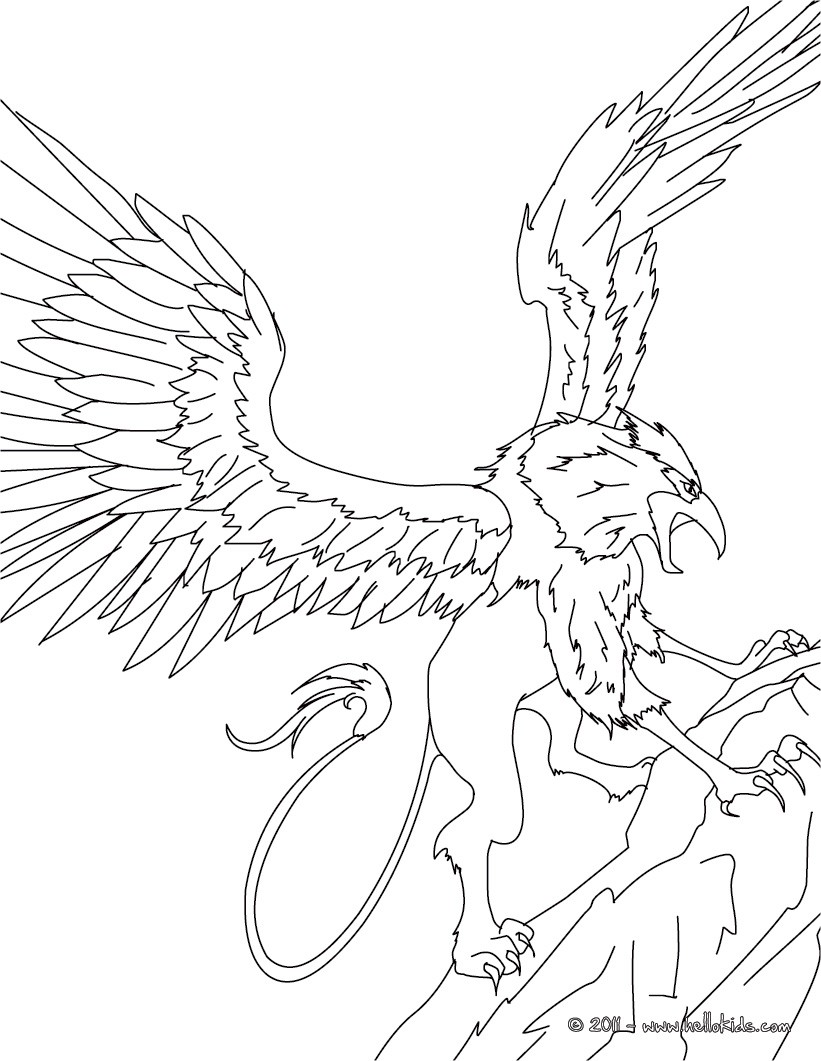 hydra coloring page