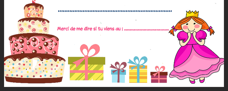 Invitation Anniversaire A Imprimer Anniversaire Carton Gratuite Fille