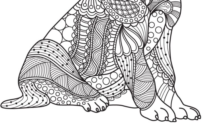 Dog Mandala Coloring Pages Dog Mandala Coloring Pages At Getdrawings