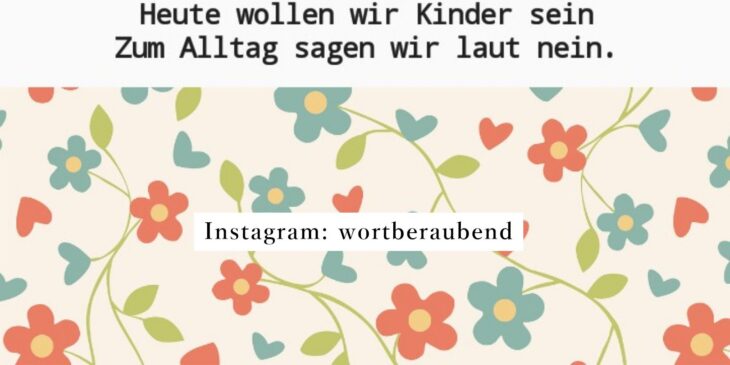 Poesiespruche Fur Kinder Wenn Sie Auf Dieses Gedicht Klicken, Besuchen Sie Das Buch „mitten Aus