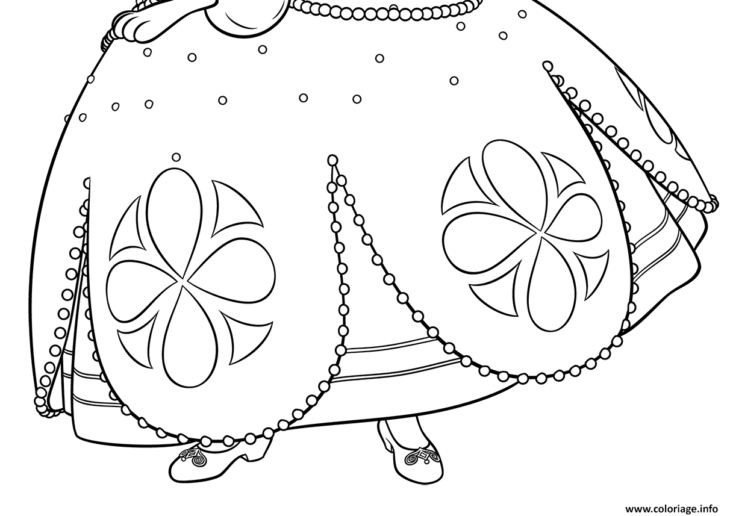 Princess Sofia Coloring Page Disney Colorir Imprimir